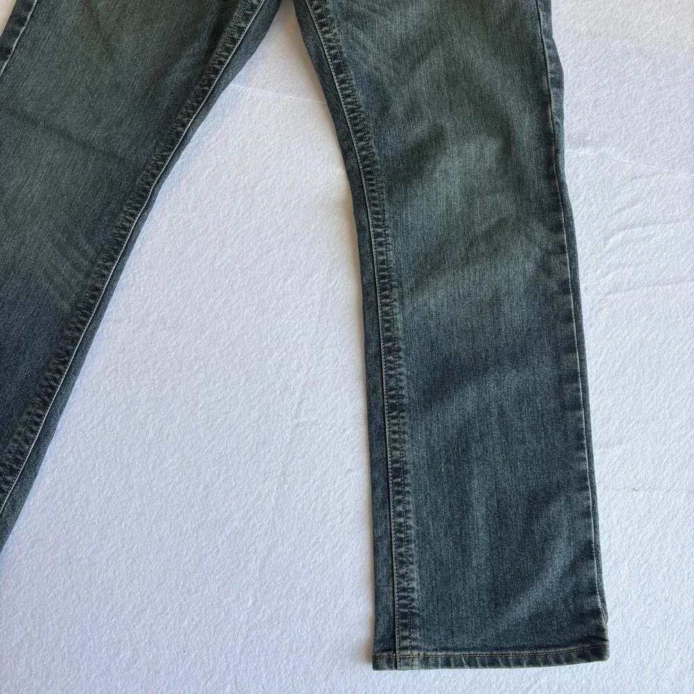 Ariat Rebar M5 Men's Blue Medium Wash Slim Straight Ironside Jeans 34/32